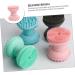 DOITOOL 1pc Three-in-one Bath Brush Filler Pink Baby Deep Cleaning Silica Gel 8.6x7cm Pink - Buy Online on GoSupps.com