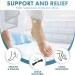 Actesso Ankle Support Sleeve with Strap - Ultimate Support for Weak Ankles, Sprains, and Sports Injuries - Men & Women - Left or Right - Beige (L) - Buy Online on GoSupps.com