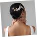 FRCOLOR Set of 2 Bridal Combs Rhinestone Hair Side Comb Bridal Hair Clips Crystal Hair Pin Hair Clip Tiara Bridal Hair Comb Wedding Headpiece Vintage Hair Accessories Flowers Headpiece - Buy Online on GoSupps.com