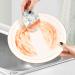 3-Pack Cleaning Kitchen Sponges Oval Vintage Ink Flower Kitchen Cellulose Dishwashing Wood Pulp Cotton - Buy Online on GoSupps.com