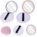 BELLIFFY 2pcs Dispensing Empty Toner Makeup Jar Refillable Loose Powder Holder Powder Puff Glass - Buy Online on GoSupps.com