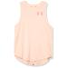 Under Armour Girls' HeatGear Armour Tank Peach Frost (845)/Eclectic Pink Medium