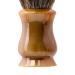 Colcolo Portable Razor Brush with Resin Handle - Classic Brown Shaving Cream Tool for Barbers & Salons - Rich Foam Beard Brush - Buy Online on GoSupps.com