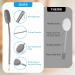 Calvation Aid for Back | 48cm Anti-Slip Lotion Applicator for Men & Women | Moisture Cream Applicator in Gray - Buy Online on GoSupps.com
