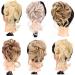 Hair Accessories Synthetic Hair Bun Messy Curly Bun Claw Clip Bun Headband Wig Ponytail Hair Extensions Women Wig Hair Bun Hair Pieces For Women(SW207-01) - Buy Online on GoSupps.com