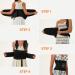 FORCHE XXL Back Support Belt - Adjustable Lumbar Brace for Lower Back Pain Relief - Buy Online on GoSupps.com
