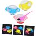 FRCOLOR 1 Set Hair Dye Bowl Hairdressing Hair Dye Set Mixing Cup Tool for the Eye Plate Suction Cup Hair Dye Brush Hair Dye Brush Baking Oil Mould Bowl Hair Dye Mixing Bowl Painting - Buy Online on GoSupps.com
