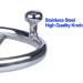 11 inch Marine Stainless Steel Boat Steering Wheel with Adapter - 5 Spoke 25 Degree Destroyer Style for Boats, Yachts, Pontoon Boats - Buy Online on GoSupps.com