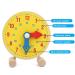 Wooden Clock Toy for Kids | Toddler Learning Time Model | Educational Toy for Children 3+ - Buy Online on GoSupps.com