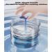 MURRI&MURRDI Dark Blue Retainer Case Denture Bath Box with Strainer Basket | Mouth Guard & Braces Cleaner Cup | Cute Holder for Travel Cleaning - Buy Online on GoSupps.com