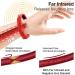 Redup Far Infrared Negative Ions Wristband | Anti-Static Sports Bracelets | Adjustable Silicone Magnetic Arm Bands - 2PCs - Buy Online on GoSupps.com
