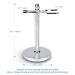 CHARMMAN Safety Razor and Shaving Brush Stand | Extra Wide Openings | Wider Base | Manly Look | 31mm Brush Opening - Buy Online on GoSupps.com