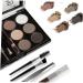 BIUDECO 1 Set Eyebrow Beautify Makeup Tools Natural Eyebrow Powder Eyebrows Makeup Accessory - Buy Online on GoSupps.com