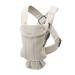 Buy BabyBj rn Baby Carrier Mini - 3D Jersey in Light Beige | Comfortable & Compact Baby Carrier for International Shipping - Buy Online on GoSupps.com