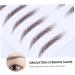 VINTORKY Fake Eyebrow Stickers 4pcs Sticker Waterproof False Men Tools Transfers Shaping Transfer for Eyebrows Imitation Fake - Buy Online on GoSupps.com