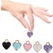 VILLCASE 150 Pcs Heart Pendant Earrings for Wedding American Flag Valentines Day Charm Pendant Key - Buy Online on GoSupps.com