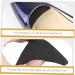 12 Pairs Toe Plug Adjustment Pads - Shoe Head Cushion Inserts for High Heels & Oversized Shoes - Buy Online on GoSupps.com