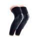 Kuangmi Knee Pads Compression Leg Sleeve for Basketball Volleyball Weightlifting Youth & Adult Sizes(Pair of Sleeves Large) Large Black-2 2