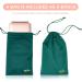 LED Foldable Travel Makeup Mirror - 5x7 inches, 3 Color Light Modes, USB Rechargeable - Rose Gold - Buy Online on GoSupps.com