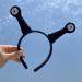 Snail Antenna Headband Cartoon Plush Snail Eye Headband Unbreakable High-Strength Hair Accessories for Fancy Dress Black Big Tentacles One Size - Buy Online on GoSupps.com