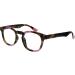 Opulize Ava Long-Distance Glasses 2 Pack | Short-Sightedness | Scratch-Resistant | Stylish Rounded Frames in Brown Pink & Turquoise - Buy Online on GoSupps.com