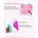 Small Purple Silicone Makeup Brush Cleaner with Strong Suctions - Multiple Rugged Patterns - Buy Online on GoSupps.com
