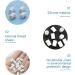 100 PCS Cord Locks Soft Silicone Toggles for Masker Drawstrings  Adjustable Lanyard Buckle Barrel Connectors  Elastic Cord Adjuster Non Slip Stopper (White) - Buy Online on GoSupps.com