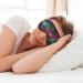 Bright Colorful Art Print Unisex Sleep Mask - Double-Sided Eye Mask for Sound Sleep & Skin Care - Buy Online on GoSupps.com