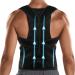 PAZAPO Posture Corrector for Men&Women - Back Brace Lumbar Support and Upright Breathable Straightener Improve Neck Back Shoulder Pain Relieve (Medium(29-33 Inches)) black