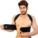 Posture Corrector Deluxe with Magnetic Adjustable Straps - X-Large Black - Buy Online on GoSupps.com
