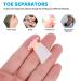 Uonlytech 32pcs Silicone Toe Separators Flower Nail Art Tools for Perfect Pedicures | Toe Dividers & Spacers for Nail Salons | International Shipping - Buy Online on GoSupps.com