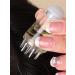 2 Pcs Hair Oil Applicator Bottle Hair Scalp Applicator Portable Liquid Oil Dispenser Root Comb Applicator Bottle Mini Hair Raising Solid Hair Massage Tool Scalp Massage Comb With Roller Ball 1/2 Pcs White+gray - Buy Online on GoSupps.com