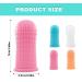 FEZF 4-Pack Dog Toothbrush Set | Silicone Finger Toothbrushes for Dental Care & Baby Tooth Care - Buy Online on GoSupps.com