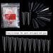 Shop No Lifting 1200PC C Curved Long Stiletto False Nails | 10 Sizes Half Cover Acrylic French Nail Tips for Nail Art & DIY Decor - Clear - Buy Online on GoSupps.com