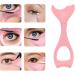 Silicone Winged Eyeliner Stencil Reusable Soft Flexible Silicone Eyeliner Stencil for Eyeliner Eyelash Eyebrow Lip Line Face Contour (Pink) - Buy Online on GoSupps.com