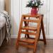 Brand Folding Ladder Stool Stairs 3-Step Solid Wood Stool Shoe Rack Household Save Space 2 Colors J0T0D1 (Color : B) - Buy Online on GoSupps.com