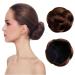 Neat Braid Bun Quick Low Chignon Hair Clip Donut Updo Ponytail Extension #4