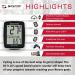 Buy Sigma Sport Bicycle Computer BC 9.16 - 9 Functions Wired Speedometer Maximum Speed Black | Best Price & International Shipping - Buy Online on GoSupps.com