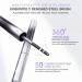 Jade Rosebury Iron Wand Mascara 3D Curling Eyelash Iron Mascara Black Washable Metal Mascara Waterproof Long Lasting Curl Brushless Metal Wand Mascara for Women Voluming Lash Extensions - Buy Online on GoSupps.com