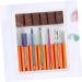 FRCOLOR 1 Set Cuticle Drill Bit Drill Bits for Nails Nail File Bits Ceramic Nail Bits Nail Drill Heads Nail Polish Tools Nail Grinding Head Nail Gel Nail Drill Bits Ceramics Drill Set 6.5x5.5cm Orange - Buy Online on GoSupps.com