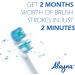 OralB Braun Compatible Replacement Brush Heads - Double Clean Pack of 4 - for Oral B Pro 1000 8000 9000 Sonic - Adults Kids Vitality Dual Plus - Buy Online on GoSupps.com