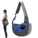 Pet Sling Carrier for Small Dogs Pet Carrier Dead Bag Shoulder Bag |Adjustable Cat Sling Carrier Washable Soft Breatable Dog Carrying Sling for Puppy Cats Small Dogs Neflum S Royal Blue Mesh