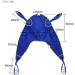 Full Body Patient Lift Sling with Commode Opening U Shape Divided Leg Sling with Head Support for Safe and Easy Patient Transfer 230kg Weight Capacity - Buy Online on GoSupps.com