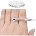 DoGeek 27 Pcs Ring Sizer Measuring Tool Set - Stainless Steel Ring Gauges, Finger Sizer, Aluminum Ring Mandrel (Size 1-13) - Buy Online on GoSupps.com