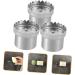 Amosfun 15 Pcs Magnetic Soap Holder Wall Soap Holder Shower Soap Holder Bathroom Soap Organizer Draining Soap Holder Caps Soap Holder Magnetic Bathroom Soap Holder Wall-mounted Component - Buy Online on GoSupps.com