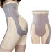 Frenaki Elashape - abdominal regulating trousers with high waist fiber recovery formers seamlessly firing body shapers boxer leggings Shapewear XXL beige