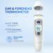 Ear Thermometer for Adults and Kids, Digital Accurate Ear and Forehead Thermometer with Fever Alarm, 1 Second Fast Result, FSA HSA Eligible, Easy to use, 2 in 1 Mode - Buy Online on GoSupps.com