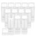 12 Pcs 60ml/2oz Empty Deodorant Containers Twist Up Plastic Deodorant Holder Tube for Lipstick Crayon Chapstick Sunscreen Bar - Translucent