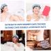 Kid's Double Layer Satin Shower Cap Set - Healeved 4pcs Thick Girl's Shower Cap Bonnet | Large Bath Cap for Girls | Elastic Bathing Cap for Kids - Buy Online on GoSupps.com