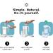 Hypochlorous Acid Generator | Multi-Purpose Cleaning & Disinfectant HOCL Generator | Mould Remover & Odour Eliminator | Includes Sprayer | Aaira Surface White - Buy Online on GoSupps.com
